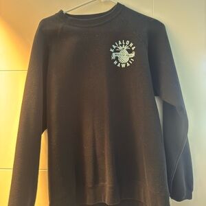Hawaiian Black Sweatshirt